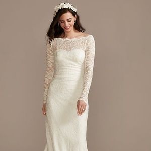 Long Sleeve Lace Wedding Dress